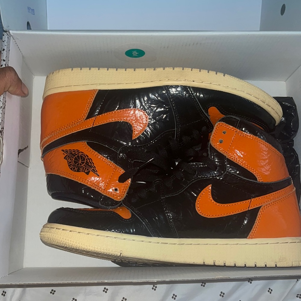 PATENT leather air Jordan Ones
